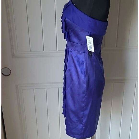 Hailey Adrianna Papell Safire Strapless Dress Size 4 - Picture 5 of 11